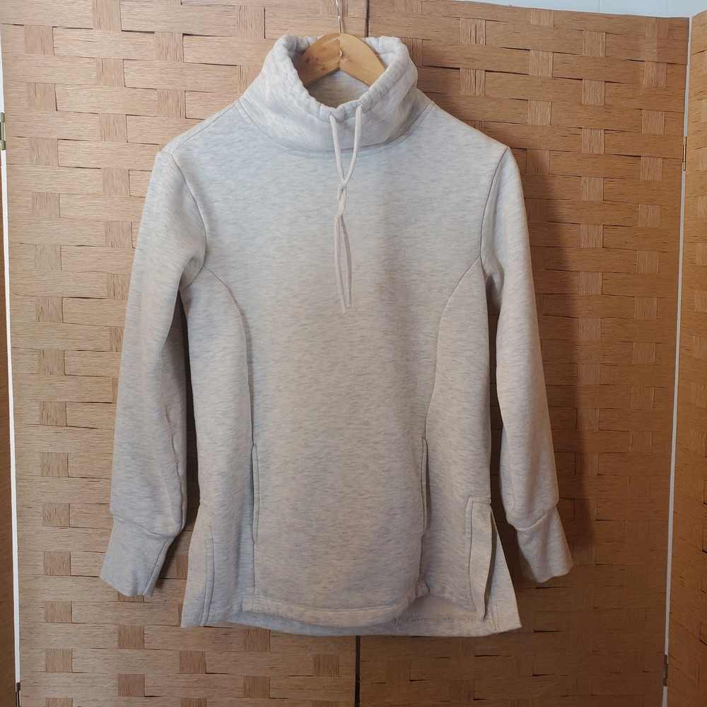 RBX Sweatshirt Size XS Light Gray High Neck